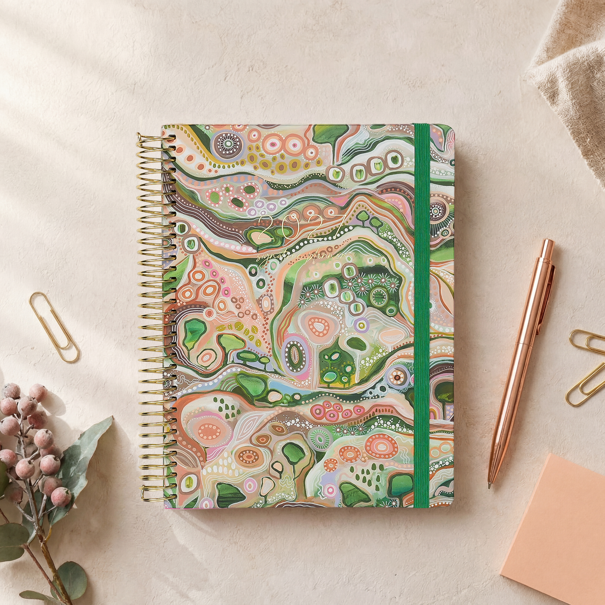2027 Sacred Grandparent Tree Weekly Teacher Planner | Pre-order