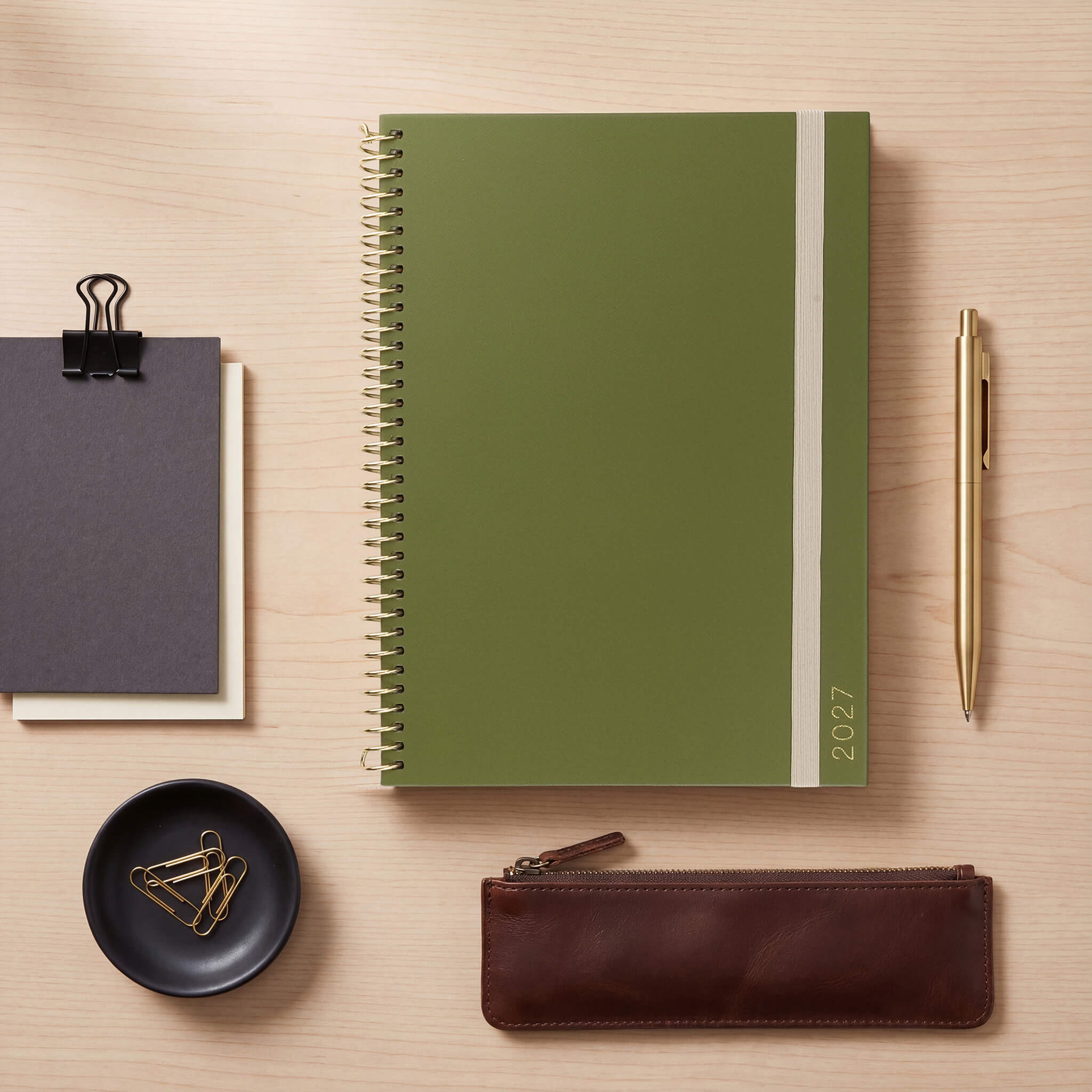 2027 Moss Weekly Slimline Teacher Planner | Pre-order