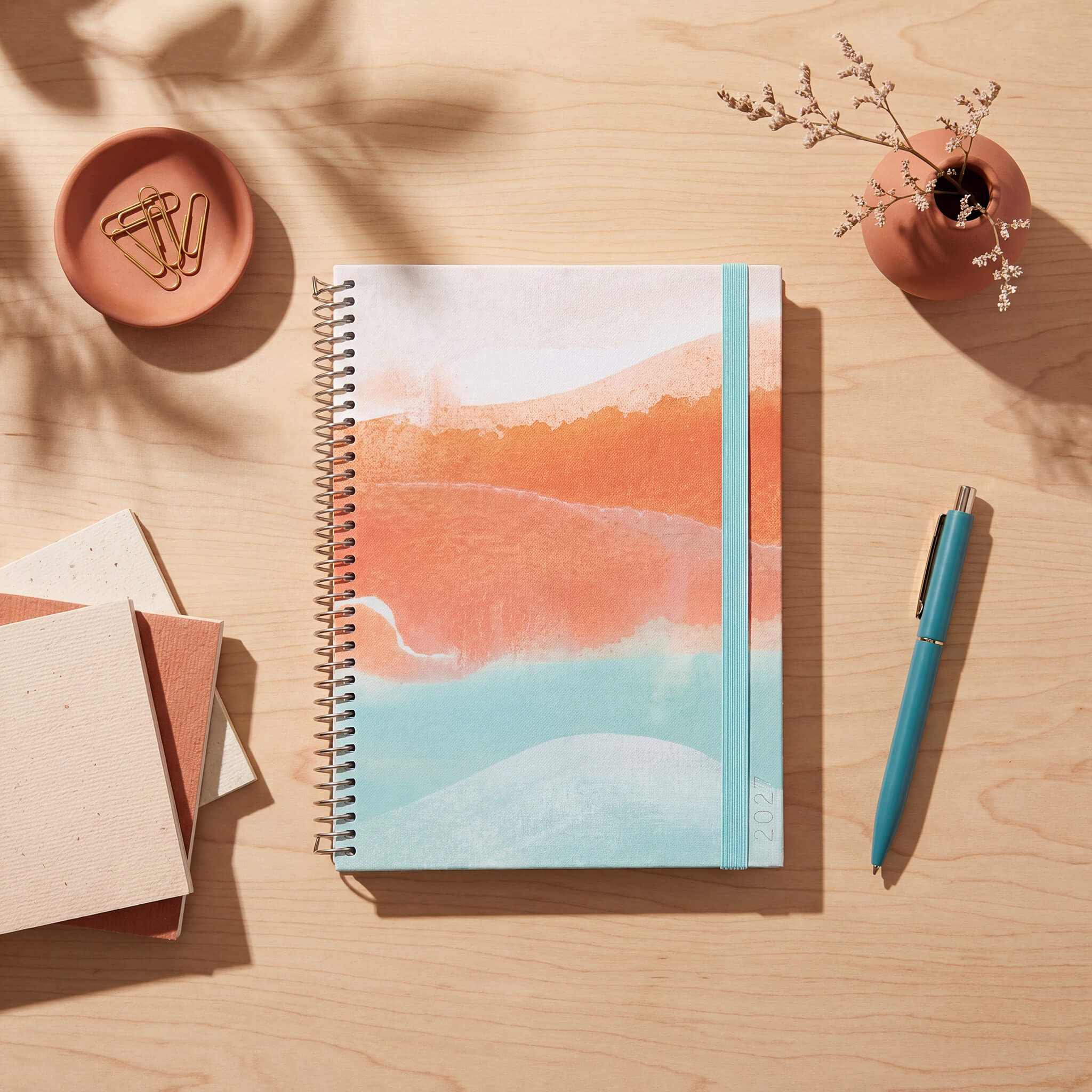 2027 Dreamy Afternoon Weekly Slimline Teacher Planner | Pre-order