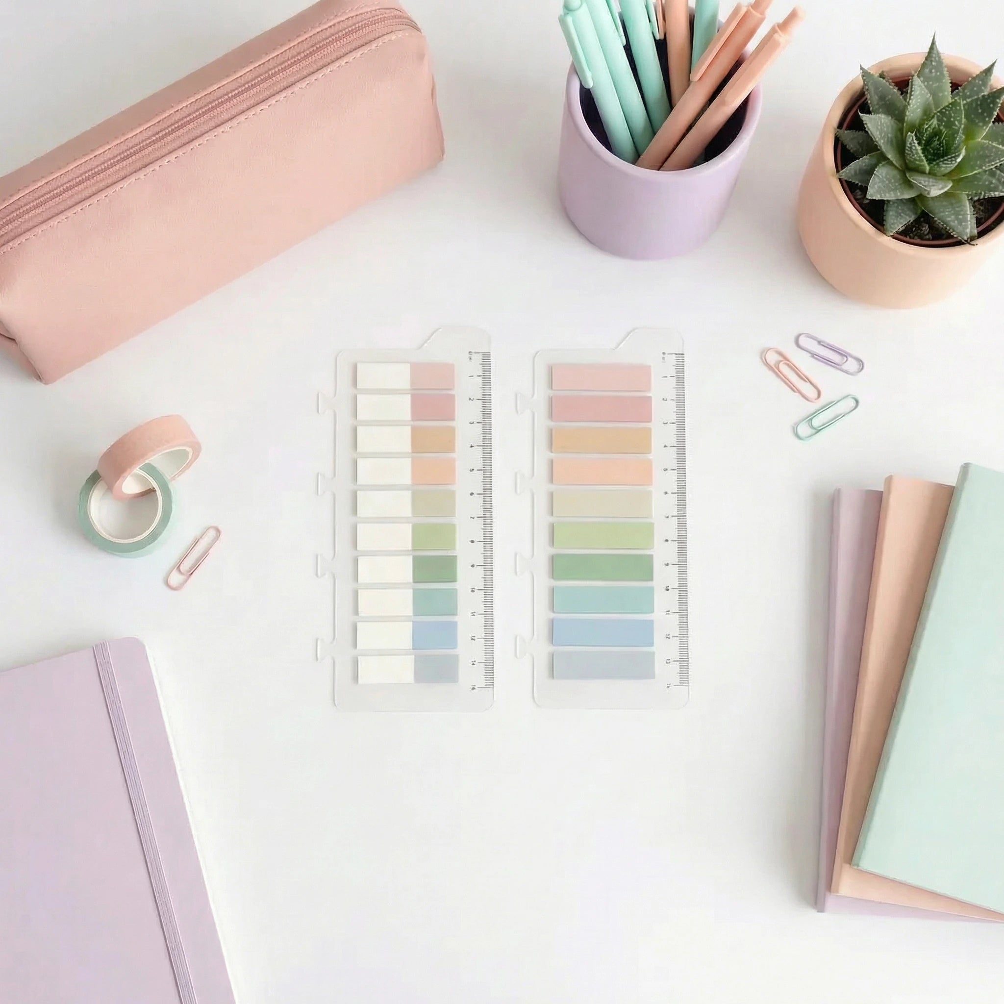 Sticky Note Clip-In Ruler