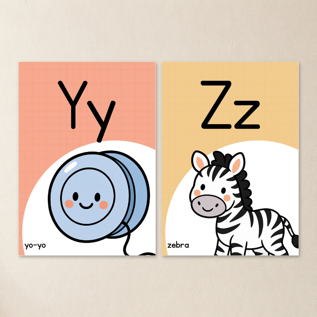 Alphabet Posters & Flashcards | Coastal Classroom Decor | Mrs Edgar
