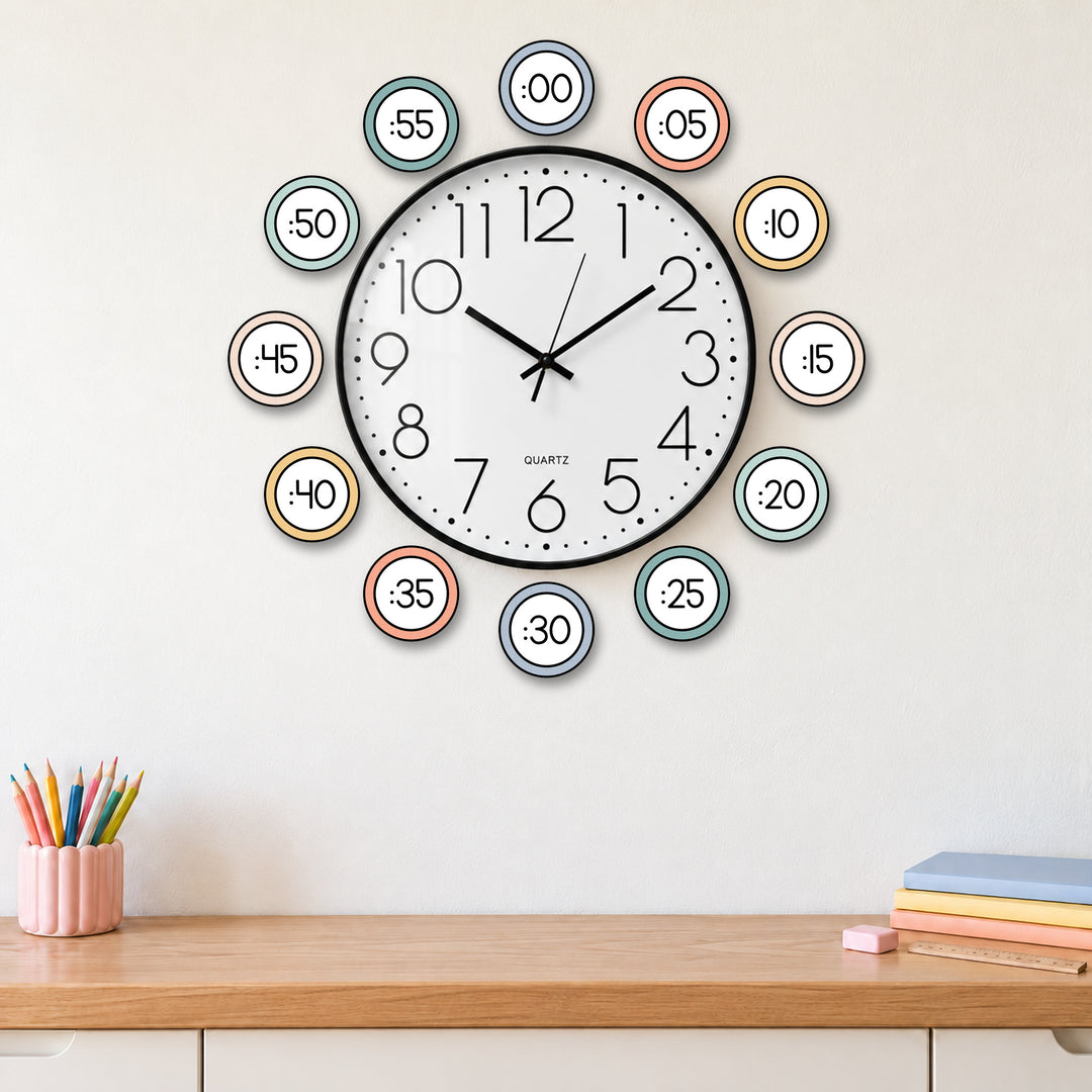 Printable Clock Numbers for the Classroom | Coastal Classroom Decor ...