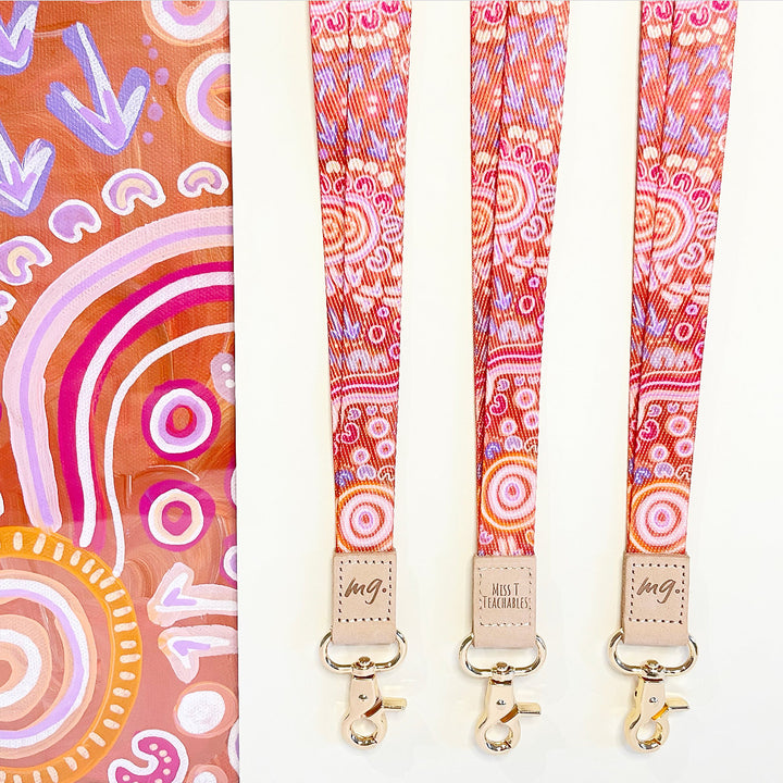 My Journey Fabric Lanyard (Merindah Gunya x MTT)