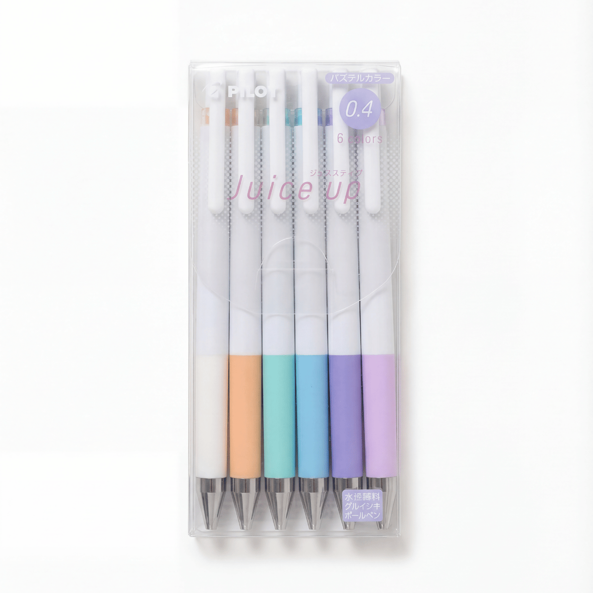 Teacher pastel gel pens set 0.4 tip with 6 colours, smooth writing teacher pens for classroom marking, planning and note taking
