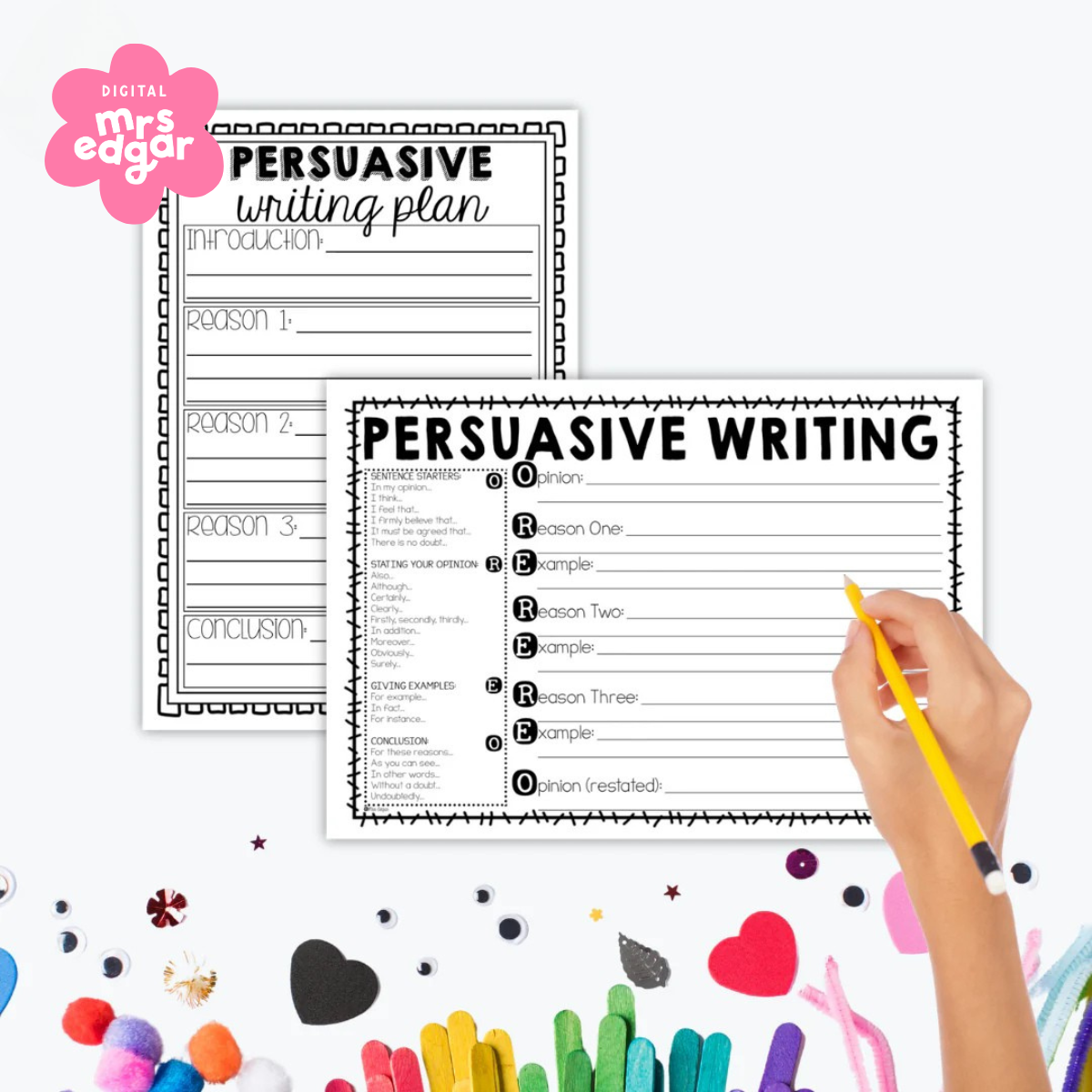 Persuasive Writing Templates