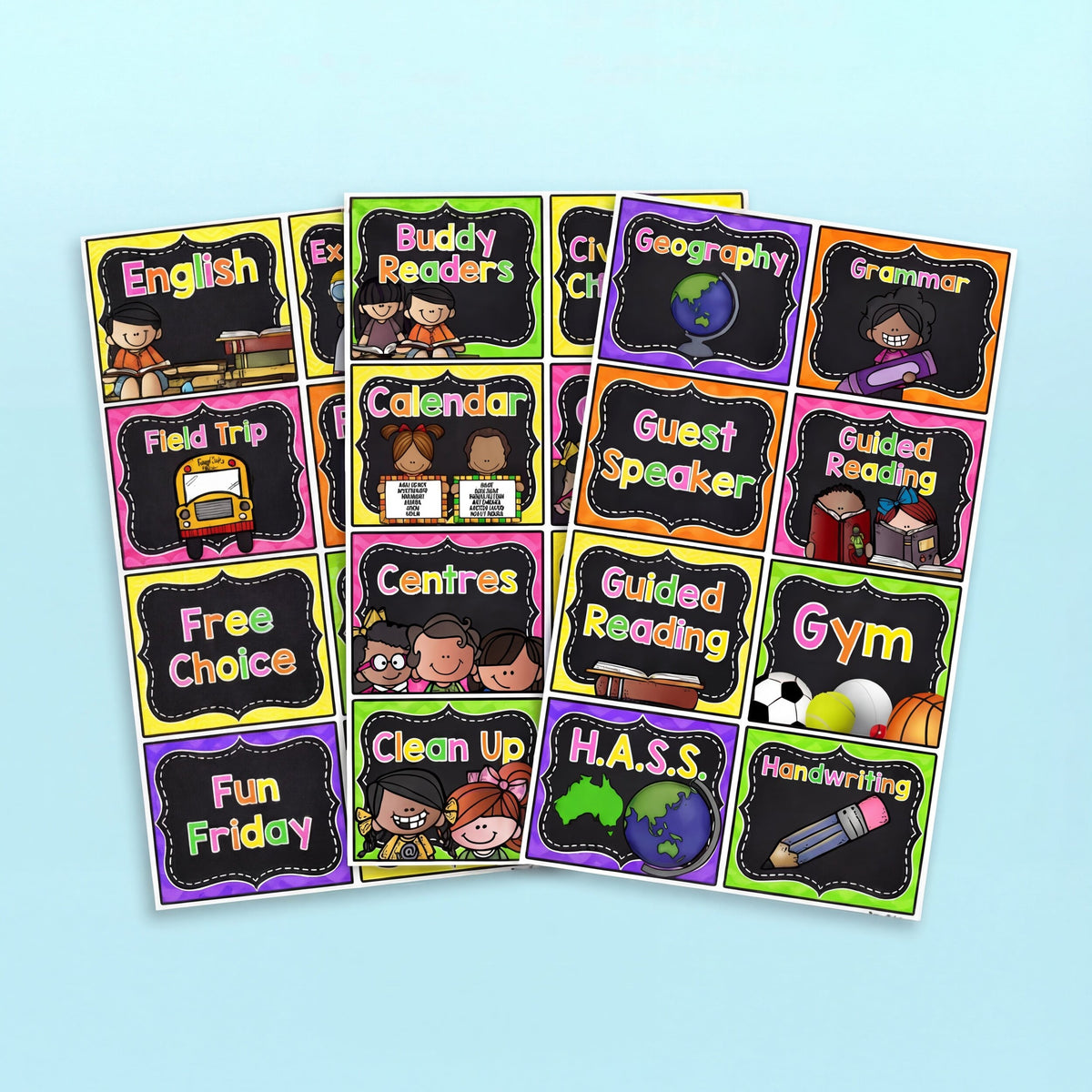 Classroom Labels Primary – Mrs Edgar