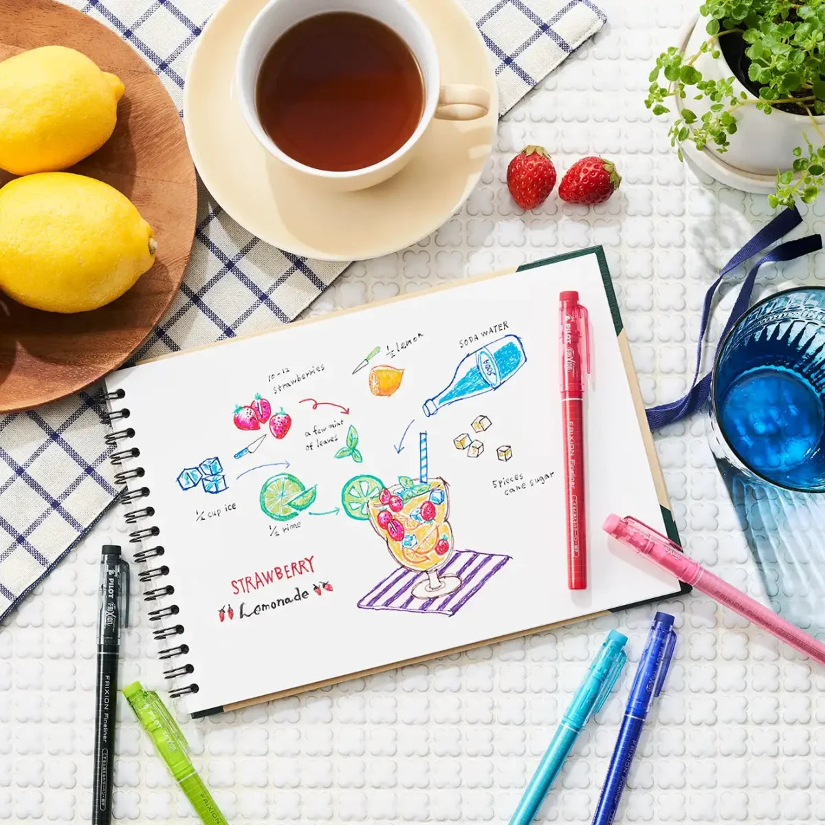 Pilot Frixion Fineliner | 6 Pack