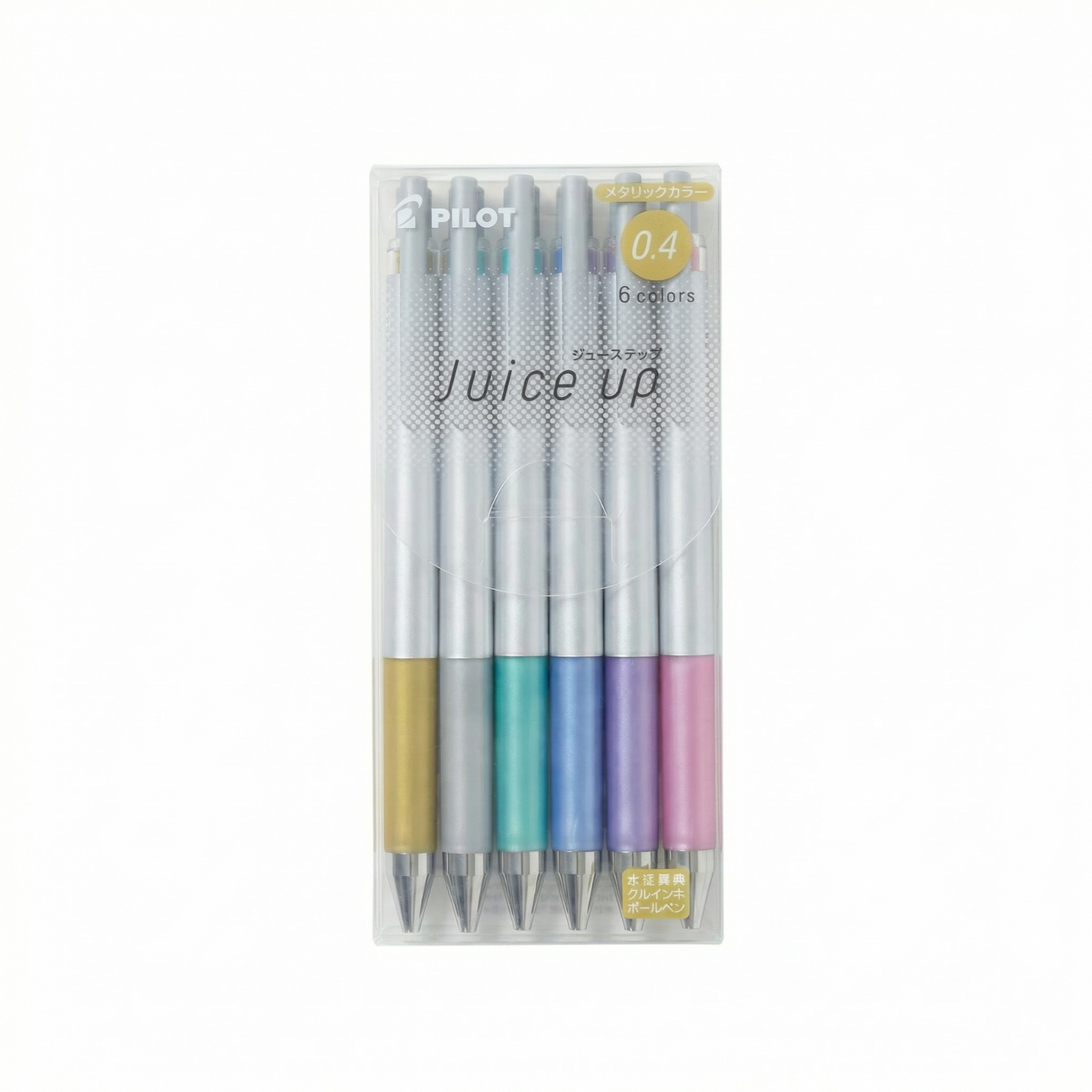 Teacher metallic gel pens set 0.4 tip with 6 colours, smooth writing teacher pens for classroom marking, planning and creative notes