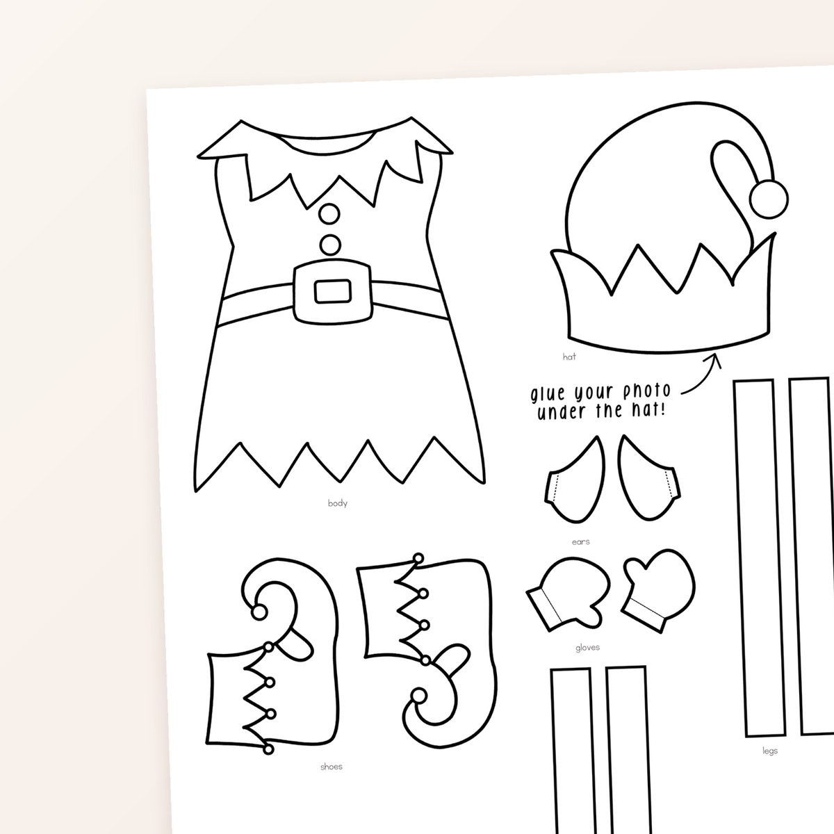 Christmas Elf Craft