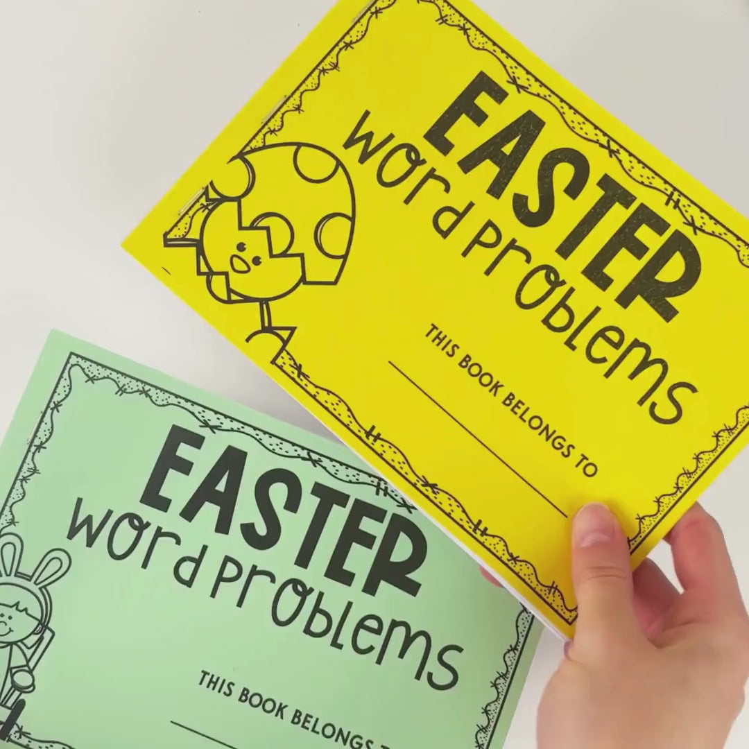 25 Easter Word Problems Year 4