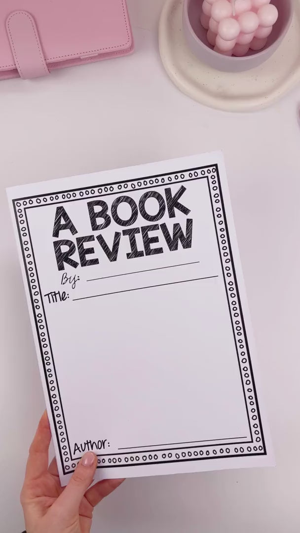 Book Review Templates