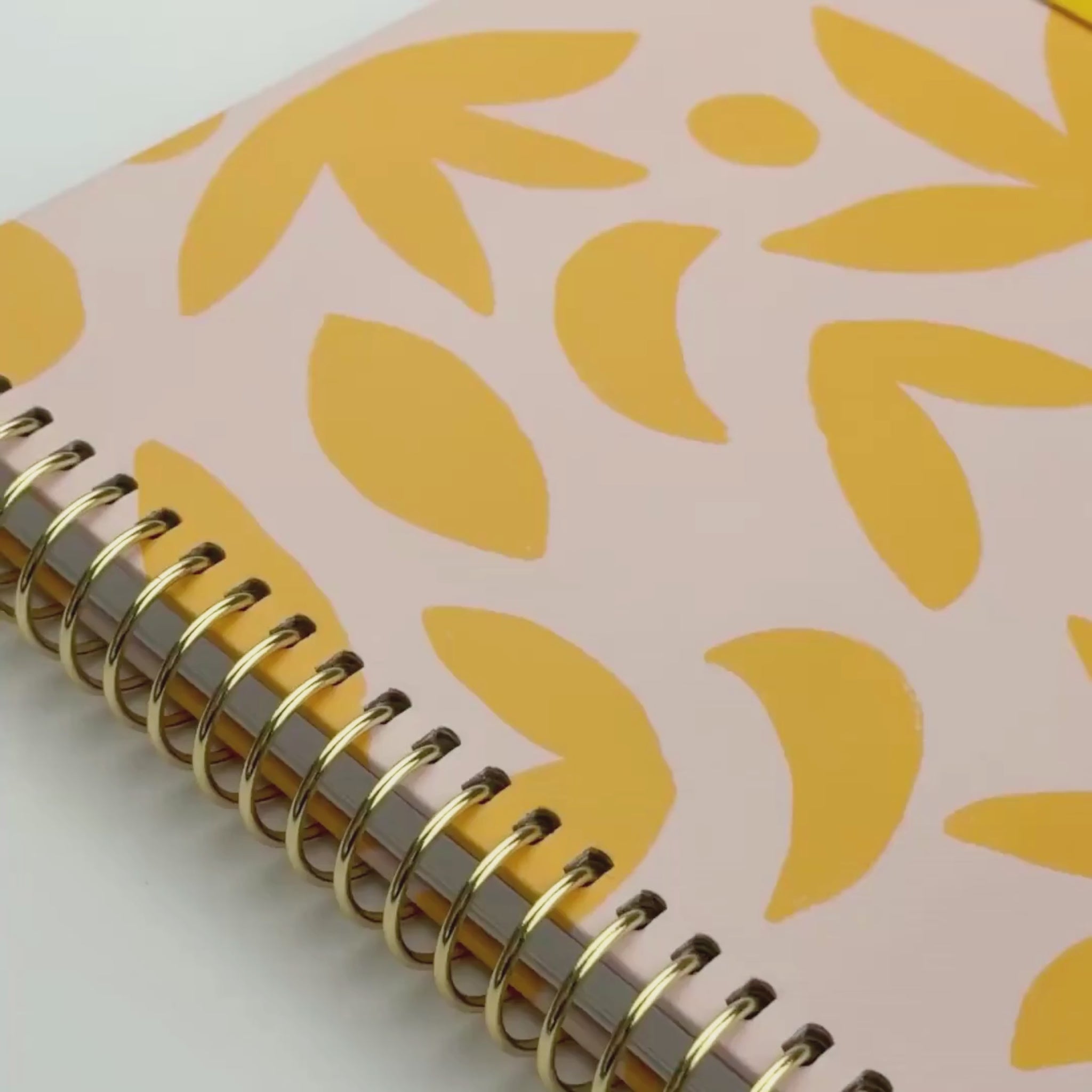 2027 Sunburst Golden Weekly Slimline Teacher Planner | Pre-order