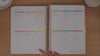 Daily teacher planner Special Days page shown in a flip-through