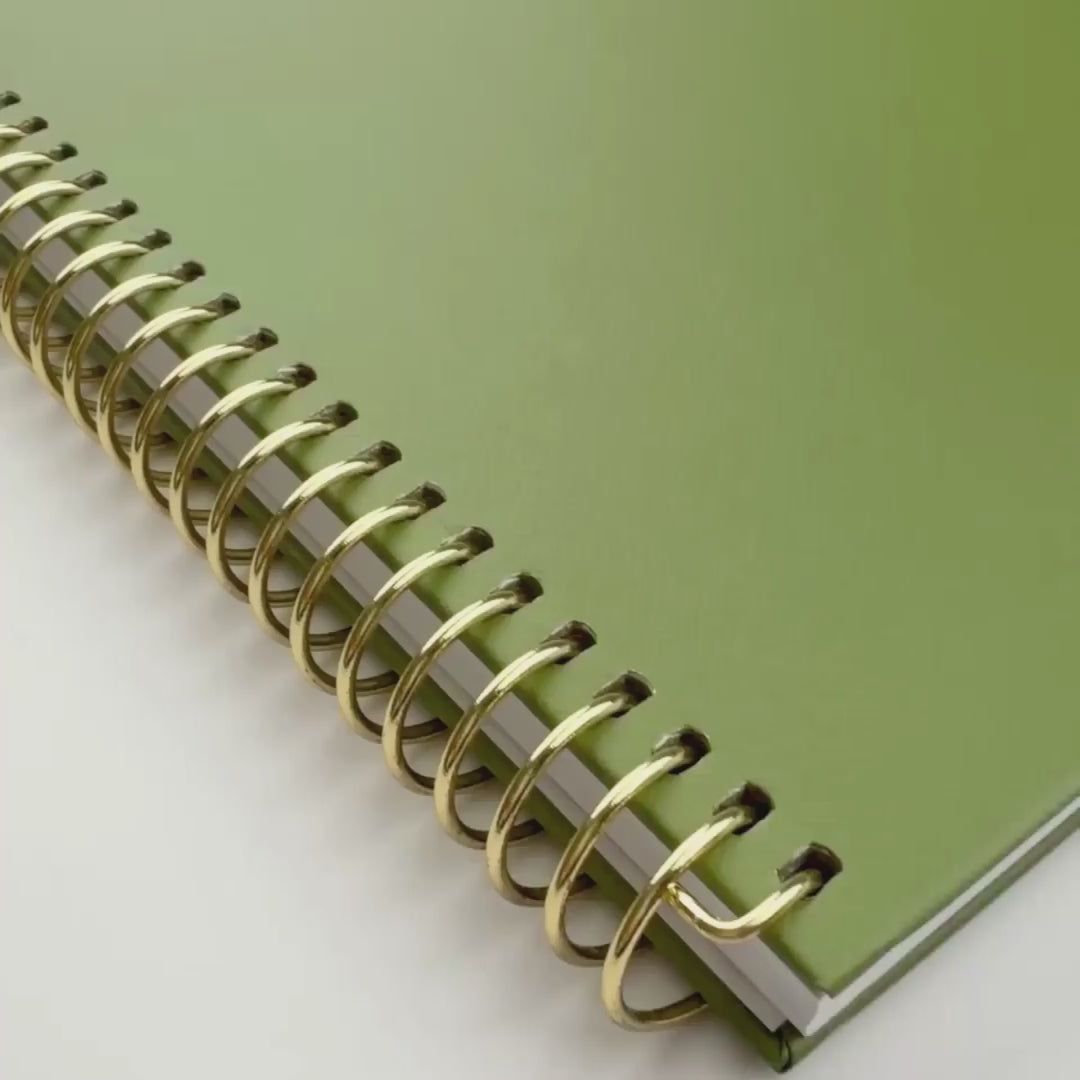 2027 Moss Weekly Slimline Teacher Planner | Pre-order