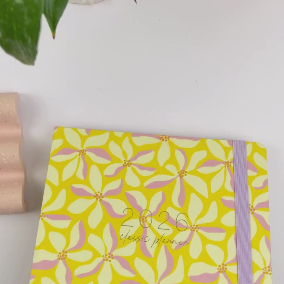 2026 Floral Spell Classic Weekly Teacher Planner