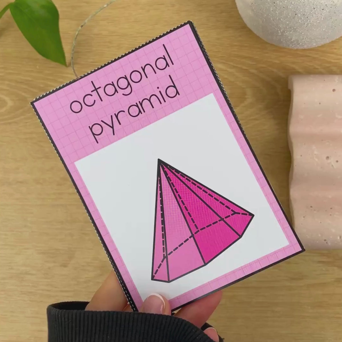 3D Object Posters & Flashcards | Gentle Classroom Decor