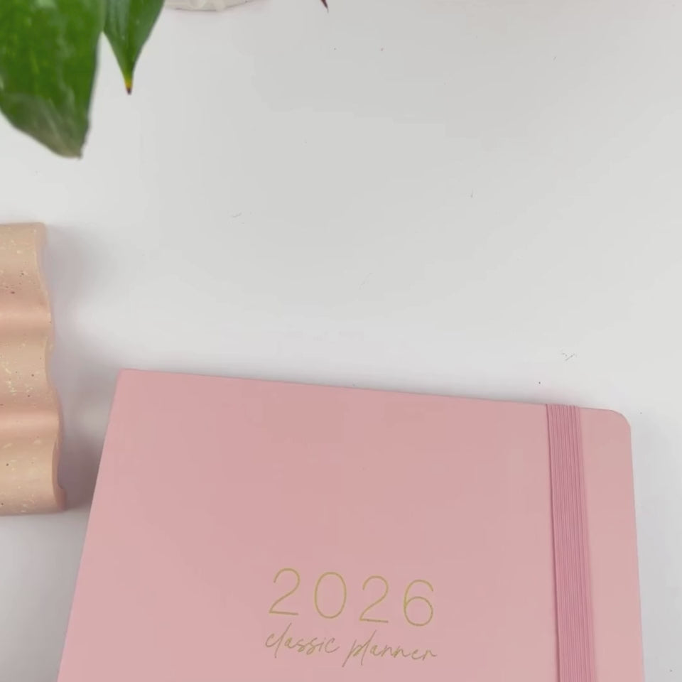 2026 Blush Classic Weekly Teacher Planner
