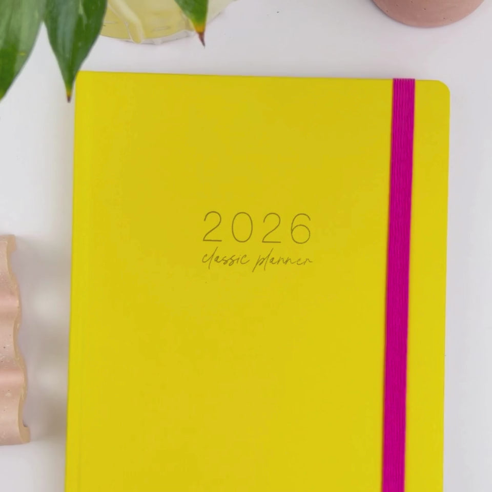 2026 Marigold Classic Weekly Teacher Planner