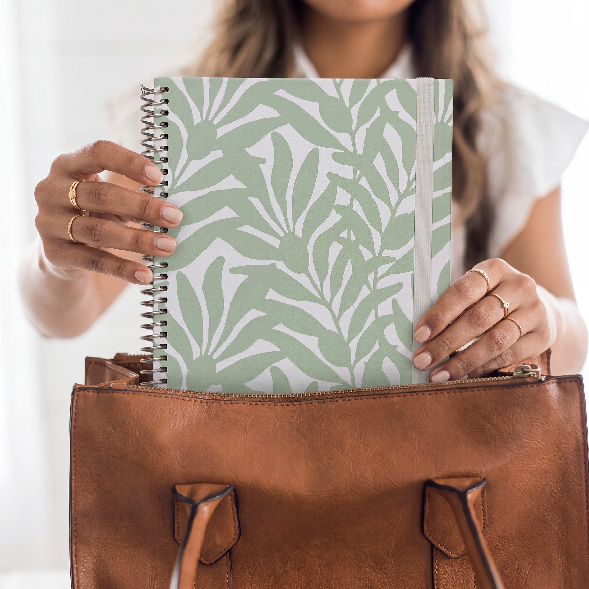 2027 Olive Branches Weekly Slimline Teacher Planner | Pre-order
