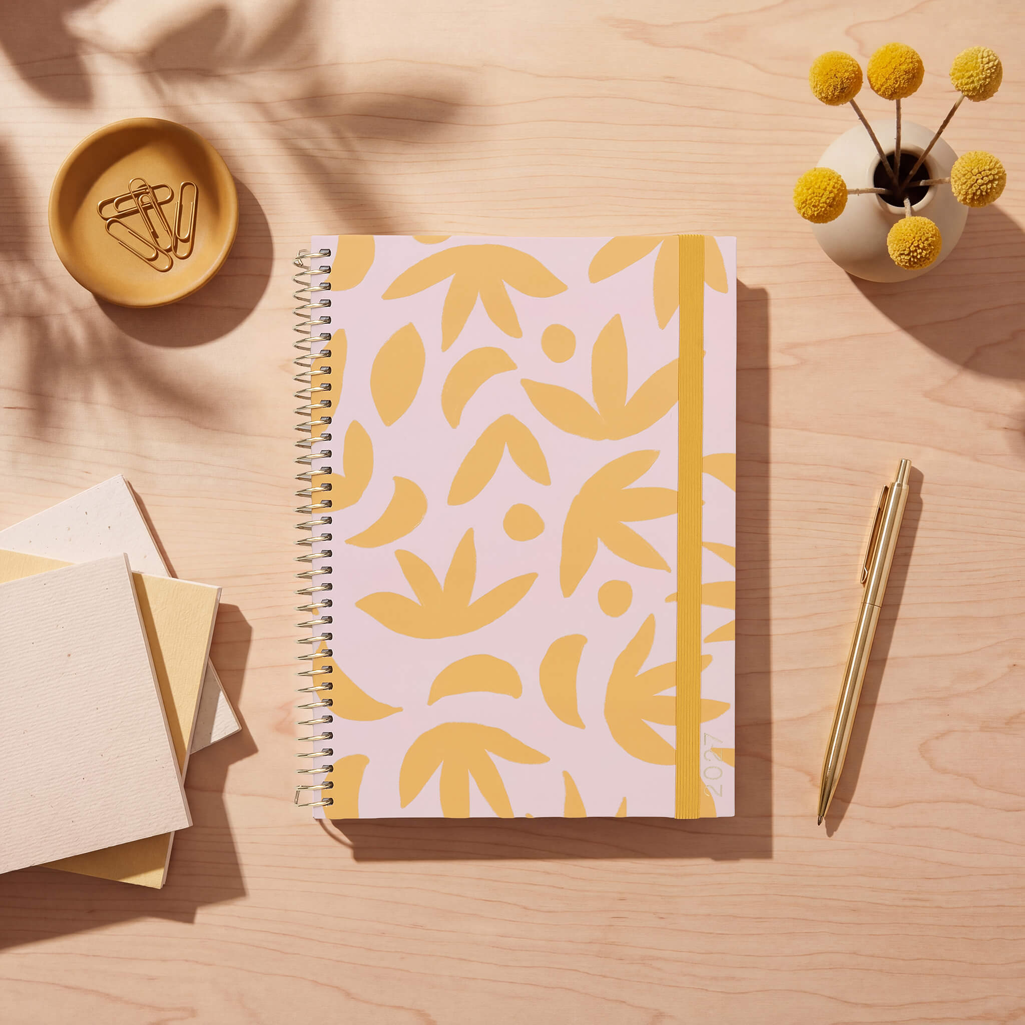 2027 Sunburst Golden Weekly Slimline Teacher Planner | Pre-order