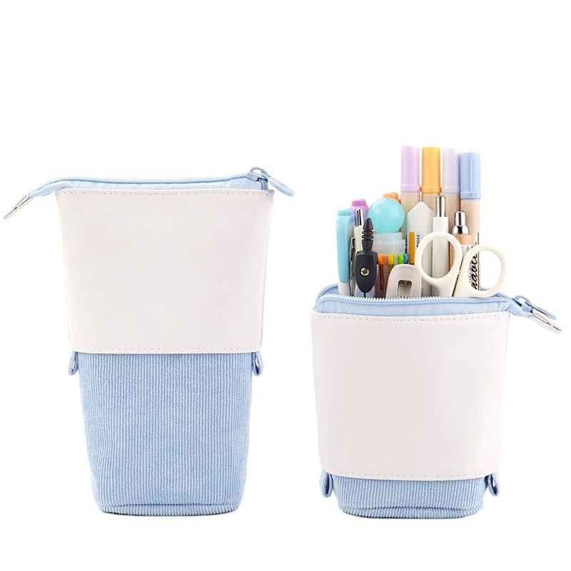 Corduroy Pop-Up Pencil Case