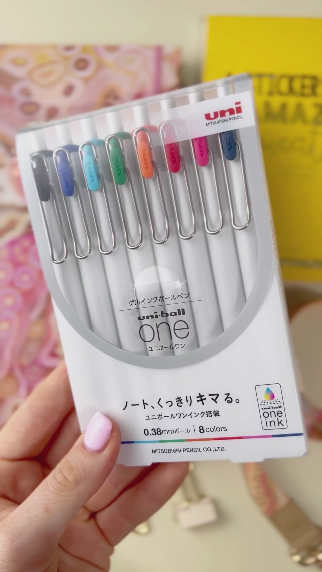 uni-ball gel Ink Ballpoint Pen | 8 pack